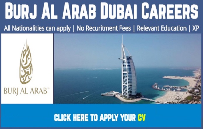 Burj Al Arab Hotel Jobs Vacancy in Dubai Career 2022 Hiring Free Online