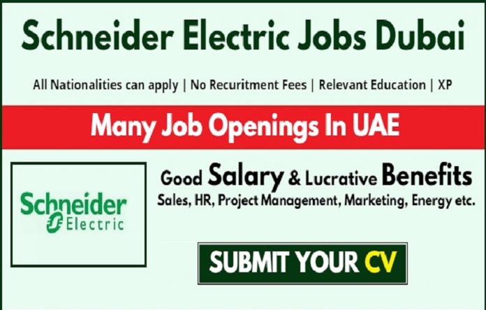 Schneider Electric Vacancy in Dubai Careers 2022 Hiring Online