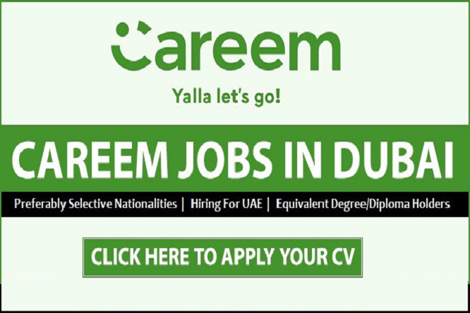 Vacancy in Dubai Careem Careers 2023 Apply Now