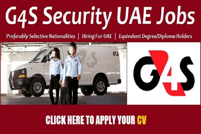 Vacancy in Vacancy G4S Careers 2023 Apply Now